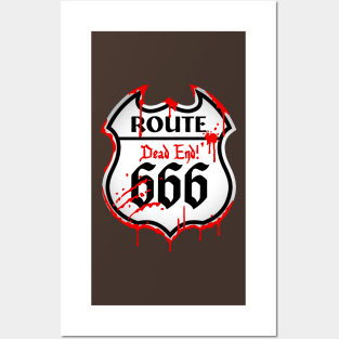 Route 666 Posters and Art